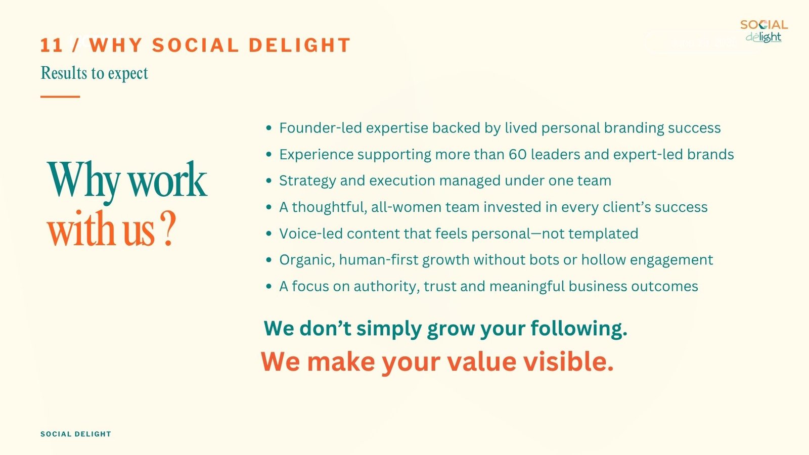 Social Delight client work 25